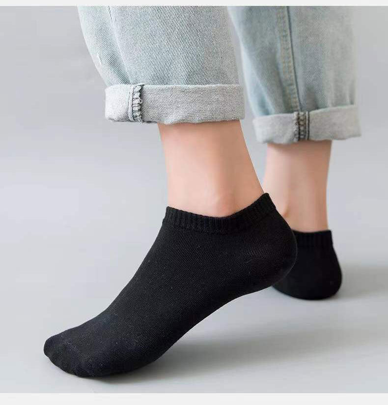 Men Women Thick Terry Sole Knit Ankle Socks Breathable Non-Slip Sport Socks for Running